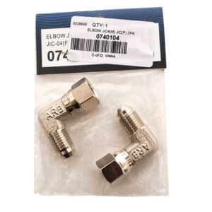 ELBOW JIC4(M) JIC(F) 2PK - 740104 - ARB