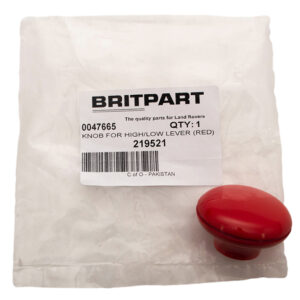 Knob For High/Low Lever (Red) - 219521 - BRITPART