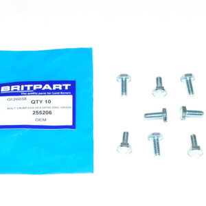 Bolt 1/4Unfx5/8 Hex Head Zinc Grade T - 255206 - OEM