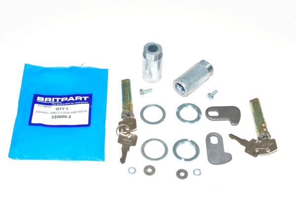 Barrel And 2 Lock And Keys - 320609-2 - BRITPART - Vitesse Land Rover ...