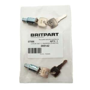 Lock Set 2 Barrels/Keys - 395142 - BRITPART