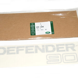 Badge - BTR1048LR - LAND ROVER