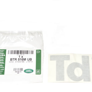 Badge Tdi - BTR516MUBLR - LAND ROVER