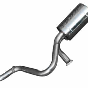 Double 'S' Rear Silencer - DA3251 - DOUBLE SS