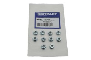 M6 Flange Nut Plain - FN106047L - BRITPART