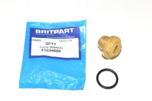 Plug - Inc O Ring (Brass) - FTC5403B - BRITPART