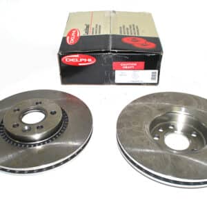 Disc Brake Vented (Pair) - LR027107AP - DELPHI