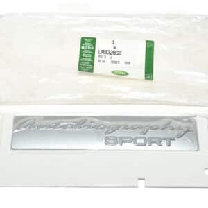 Name Plate Plastic - LR032868LR - LAND ROVER