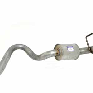 Land Rover Defender Exhaust Pipe Rear with Silencer for 2.2 Puma Engine - LR066423 - BRITPART