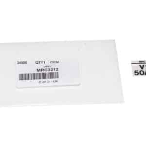 Label - MRC3212 - OEM