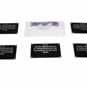 Battery Switch Label - MRC3289 - OEM