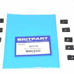 Nut - Spring No 6 - MWC9322 - OEM