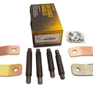 GREASEABLE SHACKLE KIT 97ON HLX REAR - OMEGS7 - ARB