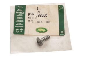 Screw - PYP100550LR - LAND ROVER