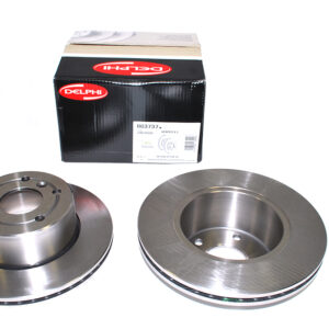 Brake Disc (Pair) - SDB000380AP - DELPHI