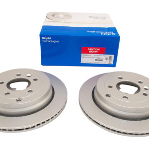 Brake Disc (Pair) - SDB000636AP - DELPHI
