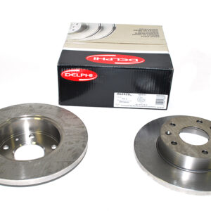 Brake Disc Solid (Pair) - SDB100830AP - DELPHI