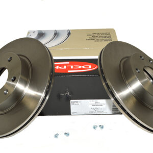 Brake Disc Vented (Pair) - SDB101070AP - DELPHI
