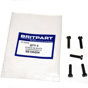 Screw M5 Black - SE105204 - BRITPART