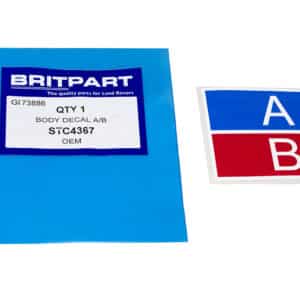 Body Decal A/B - STC4367 - OEM