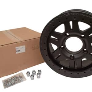 TERRAFIRMA RVS ALLOY WHEEL - MATT BLACK 90/110/130/D1/RRC - TF102 - TERRAFIRMA