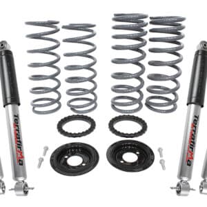 AIR TO COIL SUSPENSION CONVERSION KIT +2INCH - MEDIUM LOAD - D2 - TF227 - TERRAFIRMA
