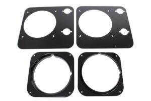 HEADLAMP BEZELS PLAIN PAIR