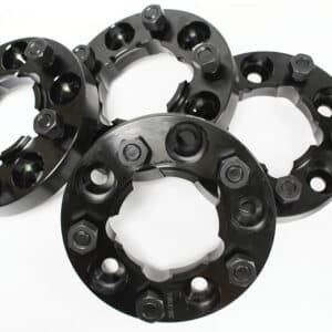 WHEEL SPACERS 30MM ALLOY - SET OF 4 - BLACK - D1/DF0/R1 - TF301B - TERRAFIRMA
