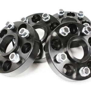 WHEEL SPACERS 30MM ALLOY - SET OF 4 BLACK - D3/D4/R3/R4/RS1/RS2 - TF303B - TERRAFIRMA