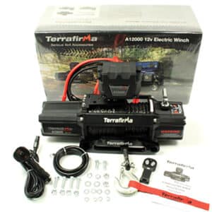 A1200 WINCH - SYNTHETIC ROPE WIRELESS AND CABLE REMOTE CONTROL NVS - TF3301 - TERRAFIRMA