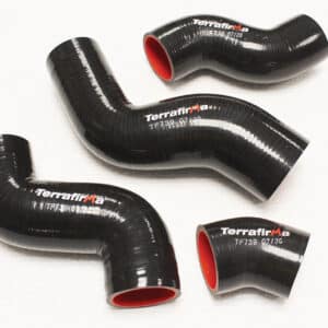 TERRAFIRMA SILICONE HOSE KIT BLACK - TD5 - D2