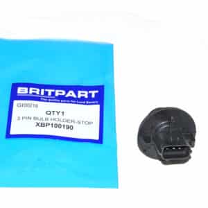 3 Pin Bulb Holder-Stop - XBP100190 - BRITPART