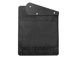 Rear Britpart Branded Mudflap - Black Logo - CAT500450PMA - BRITPART
