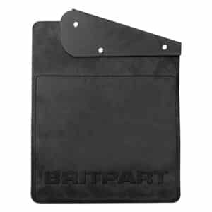 Rear Britpart Branded Mudflap - Black Logo - CAT500450PMA - BRITPART