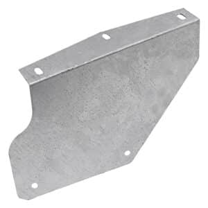 Bracket - Mudflap - Galvanised - CAX100070GALV - BRITPART