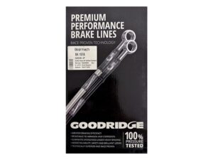 BRAKE HOSE KIT S/STEEL BRAIDED - DA2418BM - GOODRIDGE