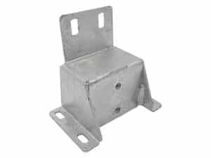 Galvanised Chassis To Body Mount With Backing Plate
