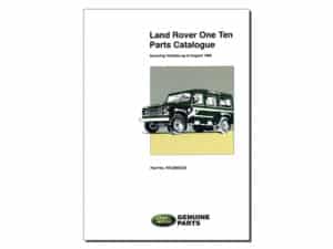 Parts Catalogue - RTC9863CE - BROOKLANDS