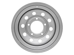 WHEEL SILVER 8 SPOKE 16X7 - BA 3403BM - BEARMACH