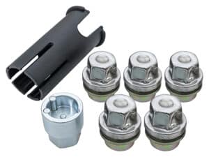 Locking Wheel Nuts & Key Kit - RRB500090 - OEM